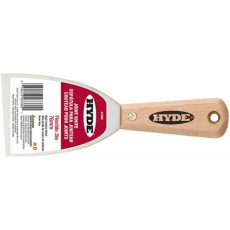 HYDE MFG 3 IN. FLEX JOINT KNIFEW/HARDWOOD HANDLE 07360